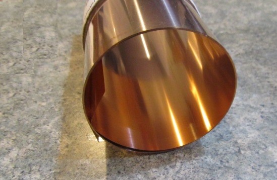 510 Bronze Shim .005″ (+/-0.0003″) x 6.0″ Wide x 50″ Length