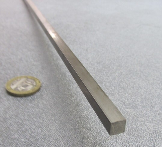 1018 Steel Square Bar, 1/4″ Thick x 1/4″ Wide x 24″ Length, 6 Units, 12 Ft