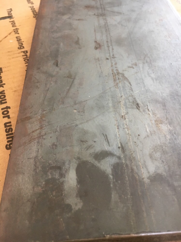 1 X 6 Flat Steel Bar Target Blacksmithing Bracing Plate Welding 12” Long