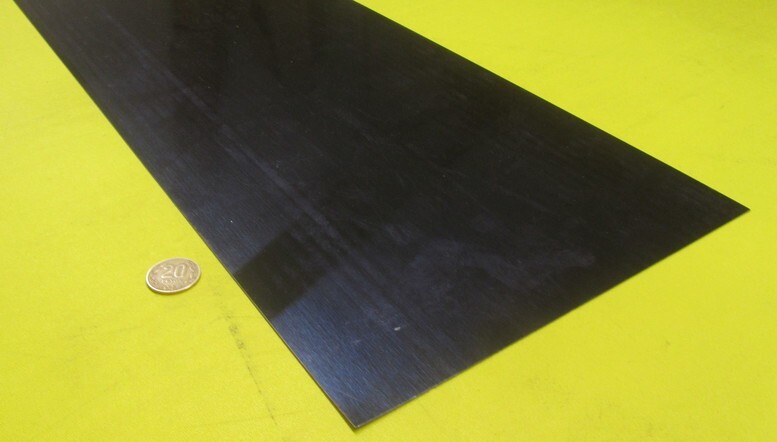 1095 Hard Blue Tempered Spring Steel Shim .035″ x 12.375″ x 24″ Length