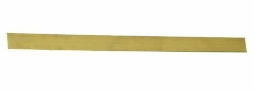 2 PACK Brass Flat Strips .025″ x 1/2″ x 1 Foot Rectangle Solid Stock 12″ Long