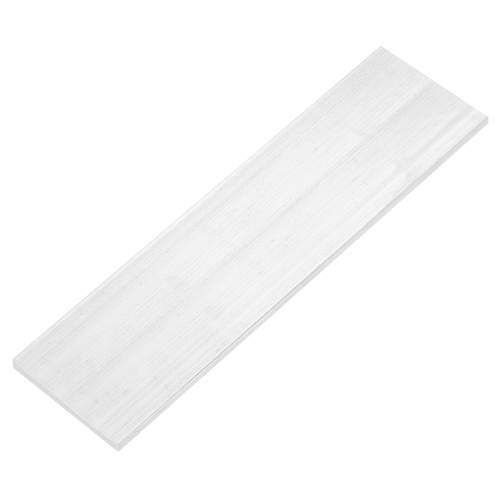 Square 6063 Aluminum Flat Bar, 5/32″ Thickness 2-3/8″ Width 12″ Length