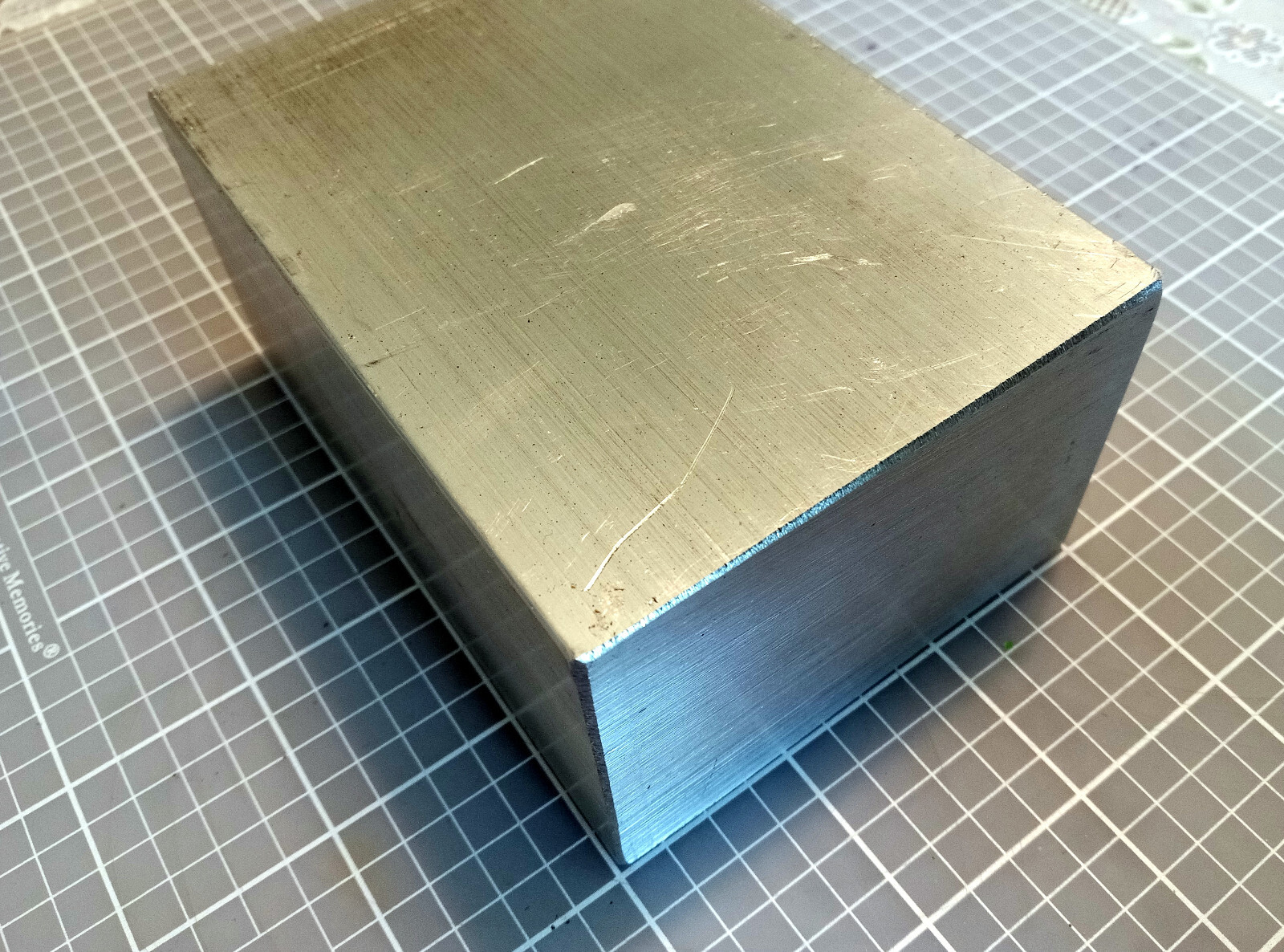 2″x3″ 6061-T6 Aluminum Flat Bar, 4 inch length