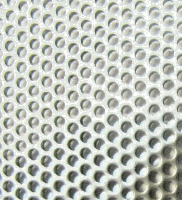 1/16″ HOLES –20 GAUGE 304 STAINLESS PERFORATED SHEET–11-1/2″ x 12-1/4″