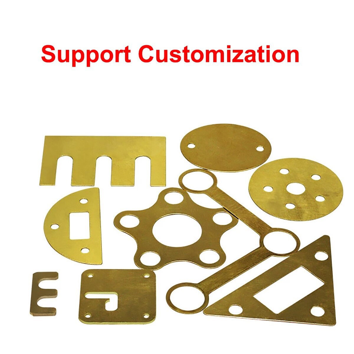 1Meter Brass Strip H62 Metal Thin Sheet Foil Plate Thick 0.05-2mm Width 5-200mm