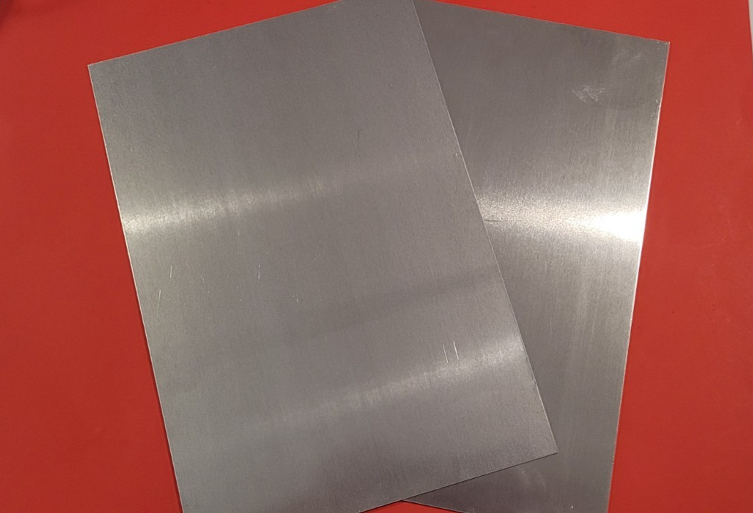 1/16″ 0.063″ 1100-H14 Aluminum Commercial Grade Sheet Metal, Plate. 9 1/2” x 14″