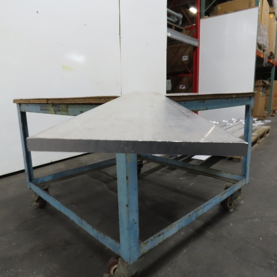1/4″ x 4″ Solid Aluminum 6061 Flat Stock 144″ Length