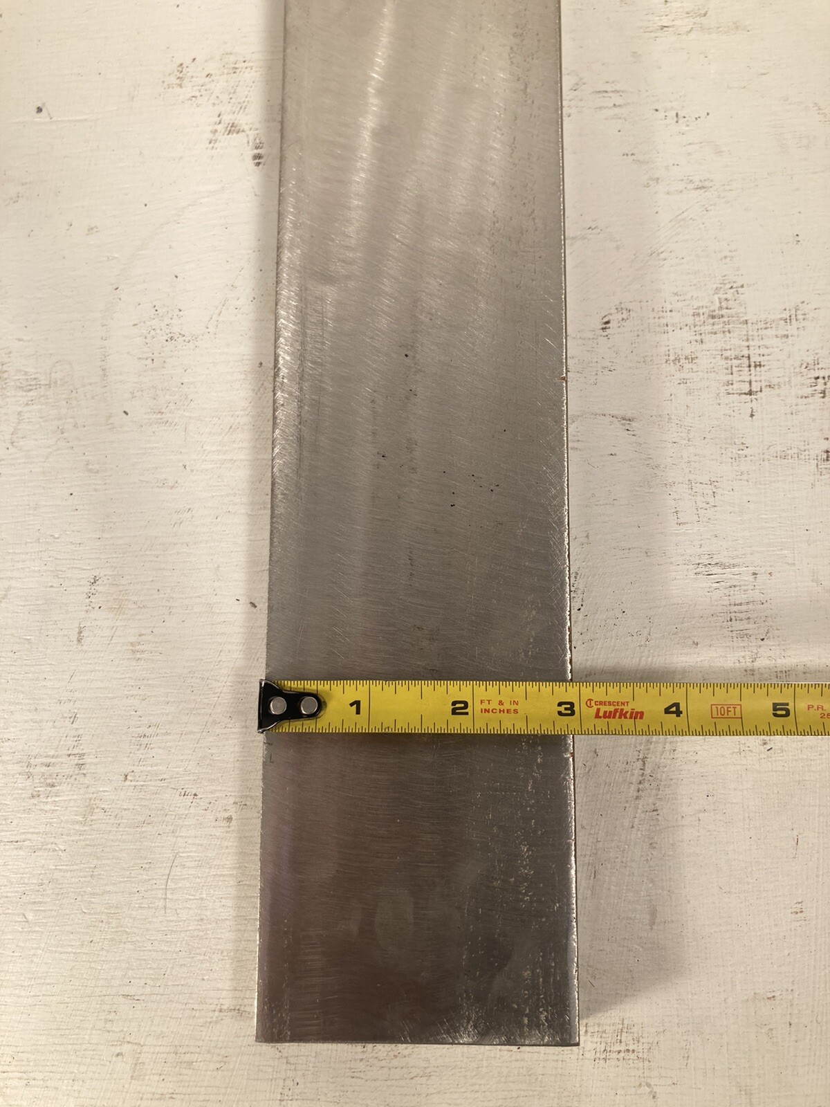 1/2″ x 3″ x 12″ Stainless Steel 304/304L Flat Bar