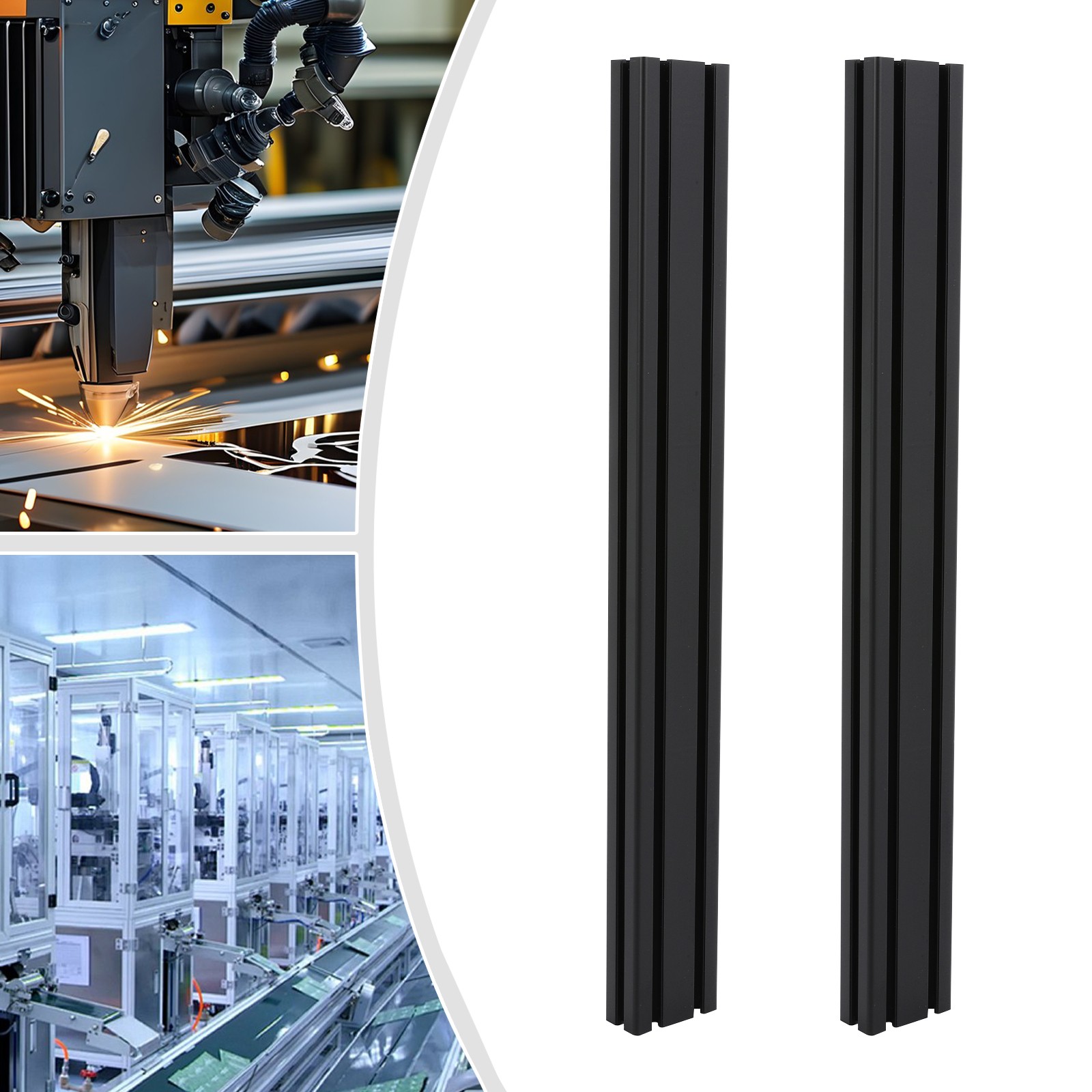 Aluminum Profile, T-slot Aluminum Profile, 2-Pack T-slot Aluminum Profiles