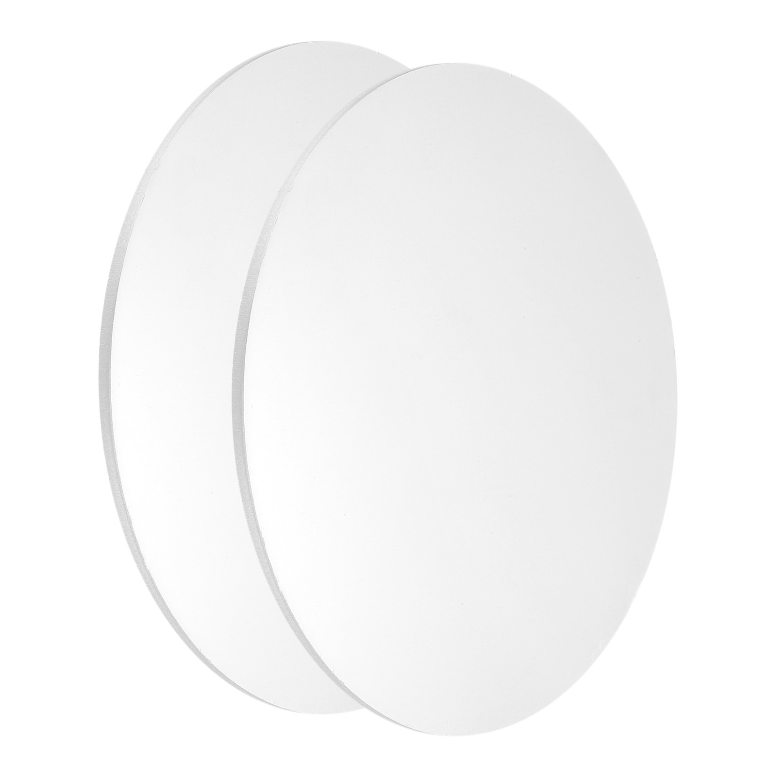 2Pcs Aluminum Disc 6″(150mm) Dia 0.16″(4mm) Thick Round 1060 Aluminum Sheets
