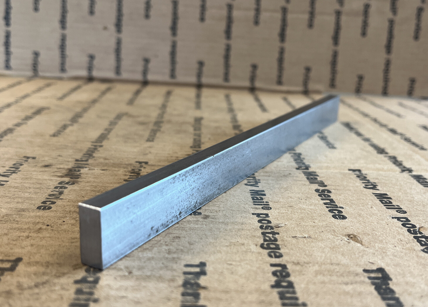 3/8 X 7/8 Flat Steel Bar 10” Long Blacksmith Machining Cold Rolled 1018
