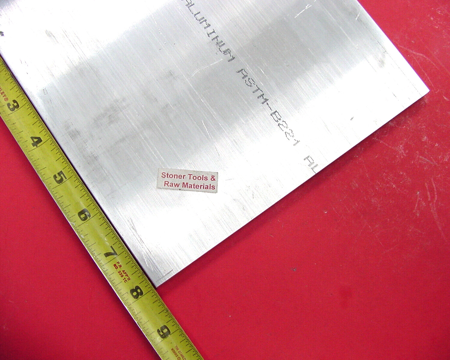 1/4″ X 6″ ALUMINUM 6061 SOLID FLAT BAR 8″ long T6511 Extruded Mill Stock New