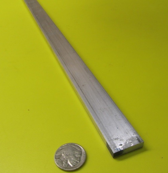 6061 T651 Aluminum Bar, 1/4″ (.250″) Thick x 3/4″ Wide x 60″ Length
