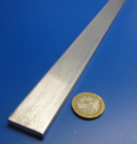 6061 T651 Aluminum Bar, 3/16″ (.187″) Thick x 1.0″ Wide x 60″ Length, 2 units