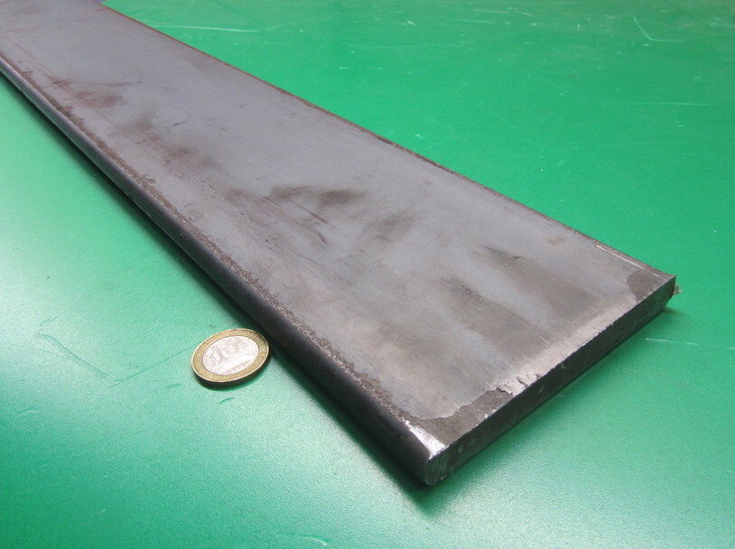 5160 Spring Steel (Knife, Blade) Bar 1/2″(+/-.008″) Thick x 4.0″ Wide x 72″