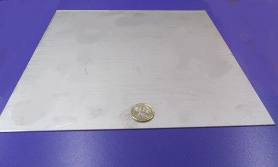 321 Weldable Stainless Steel Sheet, .050″ Thick x 12″ Wide x 12″ Length, 1 Unit