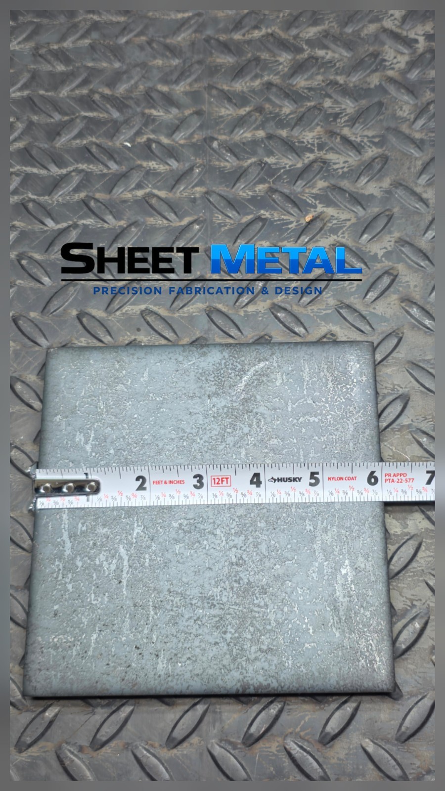 2pc Hot Rolled Steel Plate | 1/2″ Thick x 6″ x 6″ | A36 Mild Steel Square