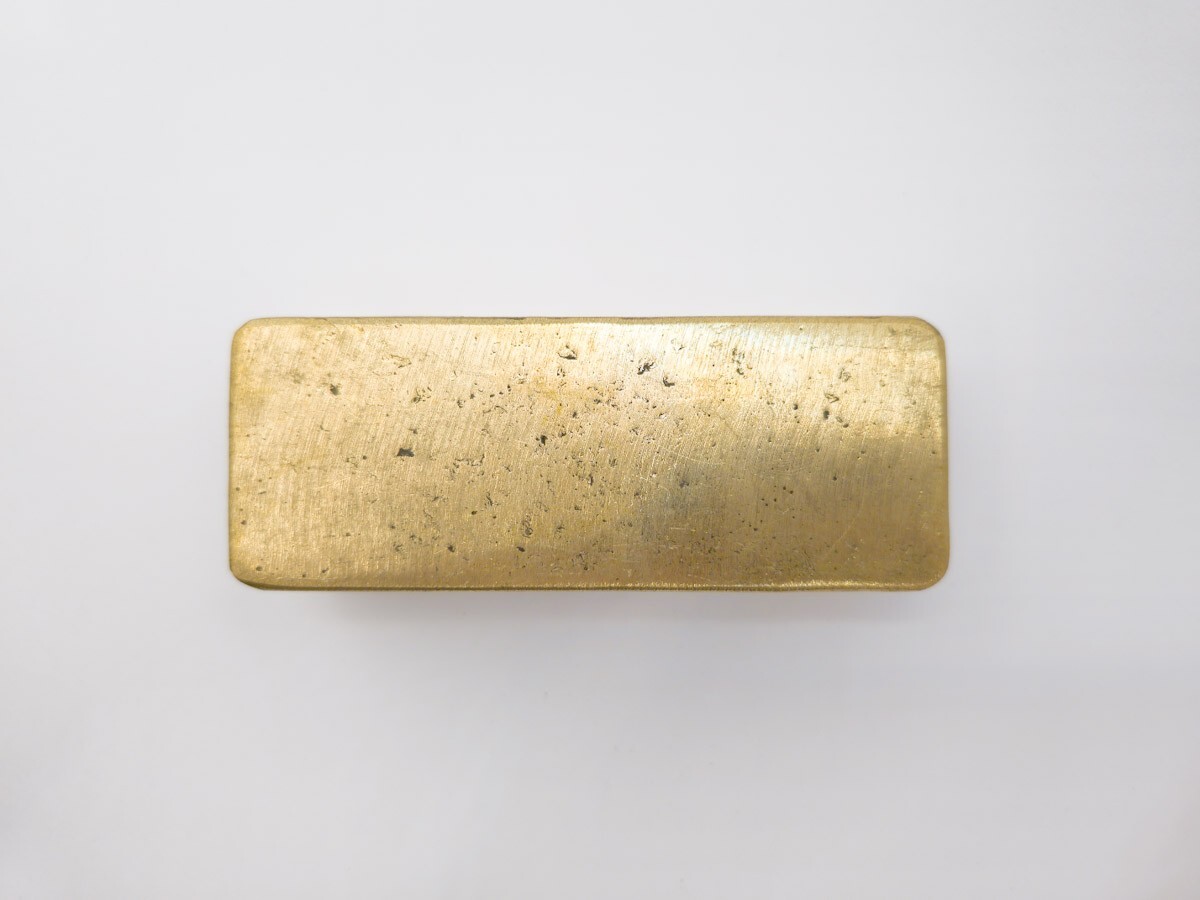 Bronze CuSn12 1kg Ingot, Lead-Free Tin Bronze for Casting & Decor