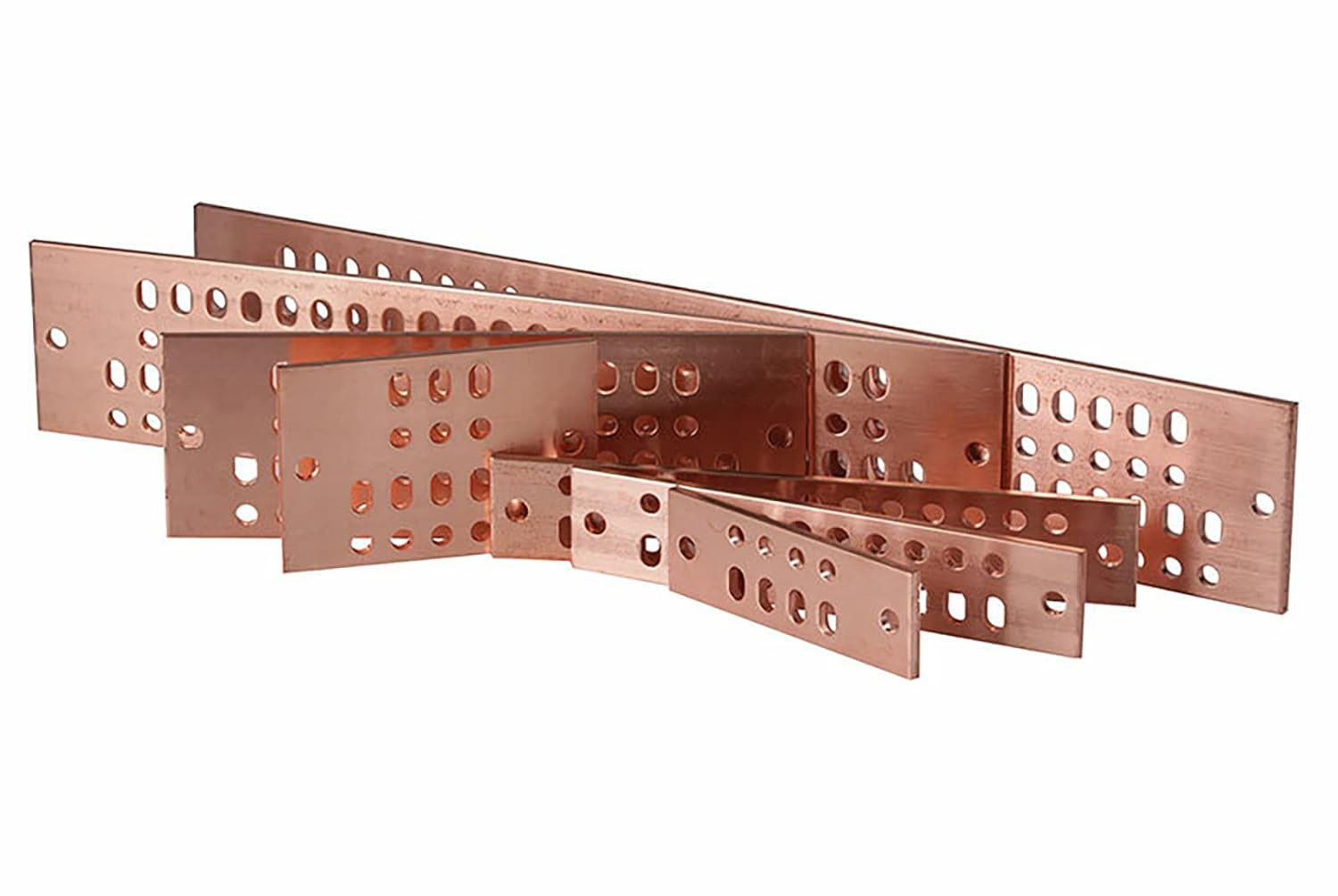 Copper Bus Bar 3mm x 15mm x 11.81 inch / 300mm, 1Pcs C110 Pure Cu Copper Flat Bu