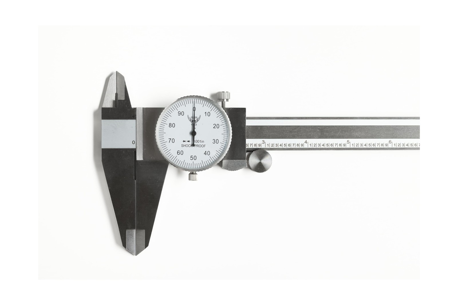 PEC Dial Caliper 0-12 Inch, Stainless Steel Precision Measuring Tool with Sho…