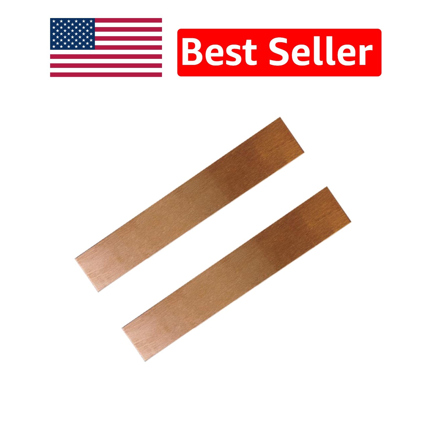2 High-Quality Copper Anode Sheets – 99.95% Purity & Ideal for Science Projects
