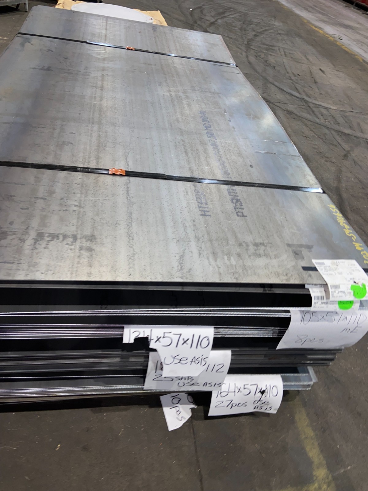 12GA High Strength Steel Sheet 57″ x 109.72″ – ASTM A1011 GR60