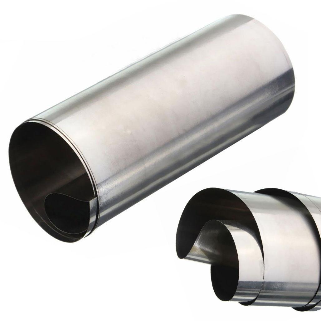 US Stock 0.02mm x 100mm x 2000mm 304 Stainless Steel Fine Plate Sheet Foil