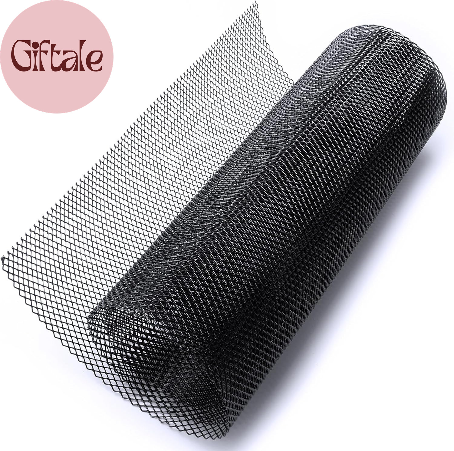 47”×16‘’ Car Grill Mesh Metal Mesh 120X40Cm Expanded Metal Sheet Made of Black