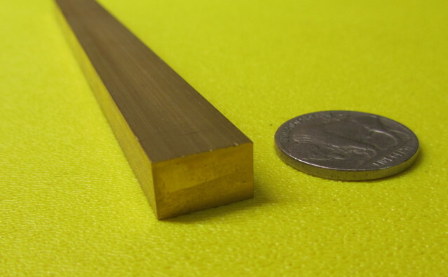360 Brass Flat Bar 5/16″ Thick x 5/8″ Wide x 48.0″ Length