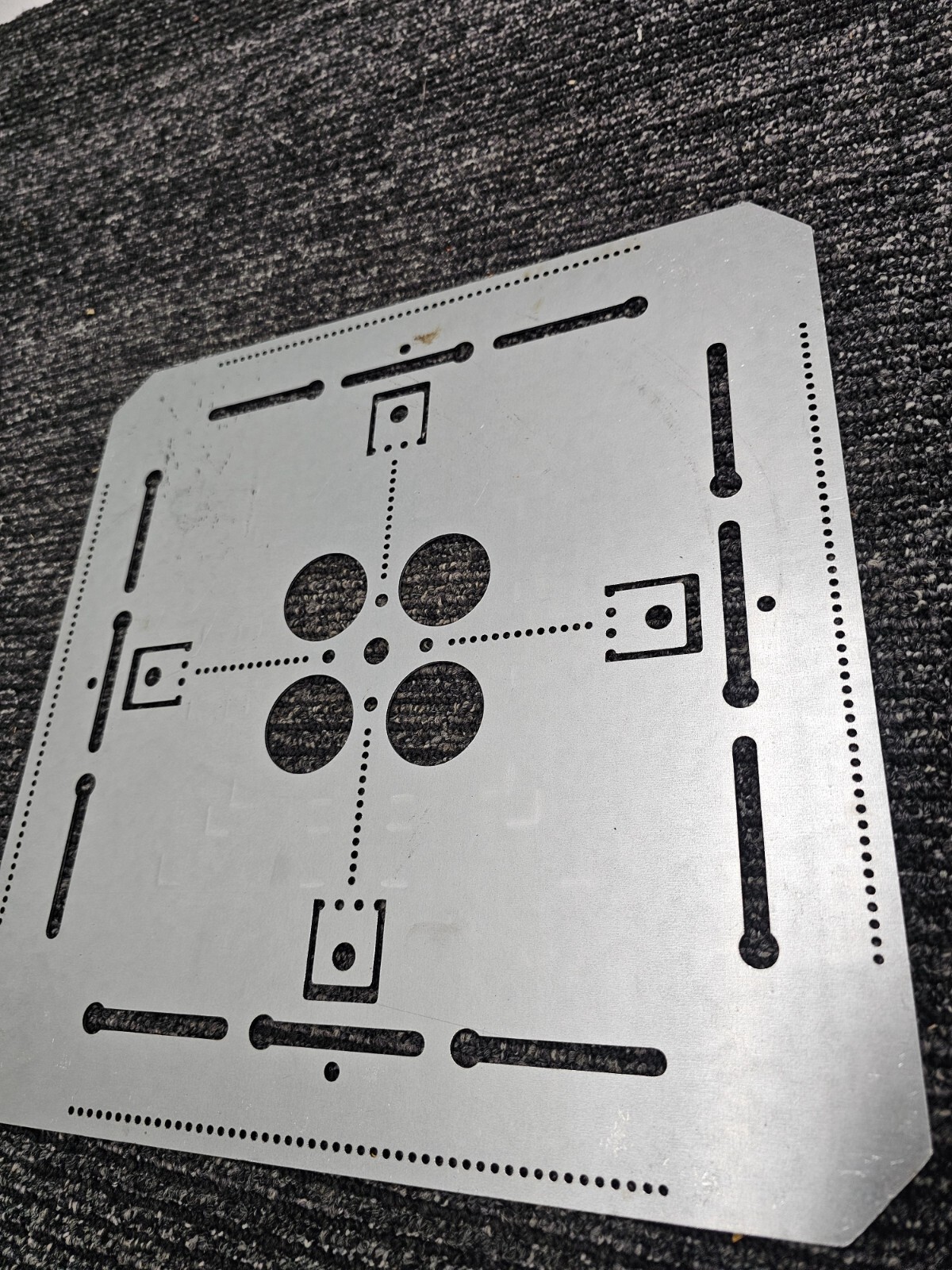 Raco 9112R Flat Box/Conduit Support Plate, 12 Inches Galvanized Steel