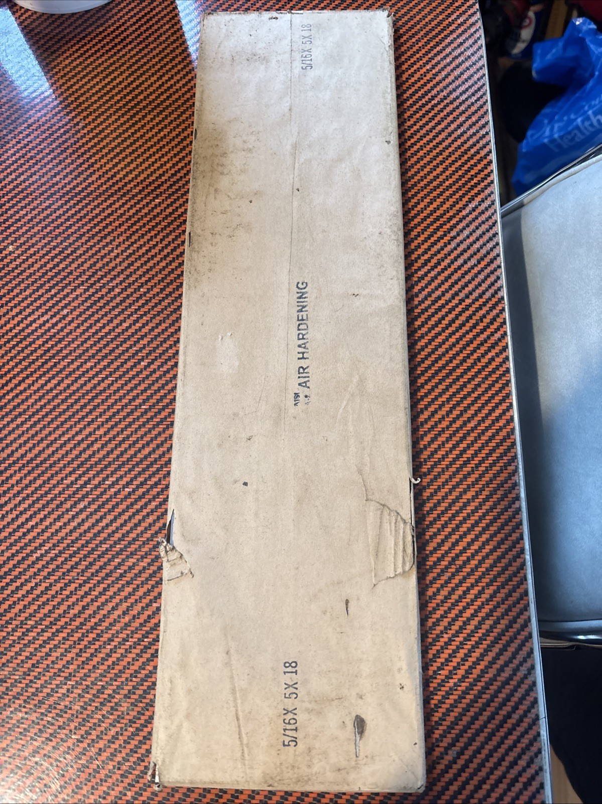 VTG AISI American Iron/steel Air Hardening A-2 5/16x5x18 Flat Stock New