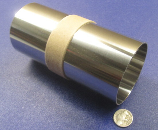 301 Stainless Steel Sheet Shim, .010″ (+/-.0007″) x 6.0 x 20 Foot Length