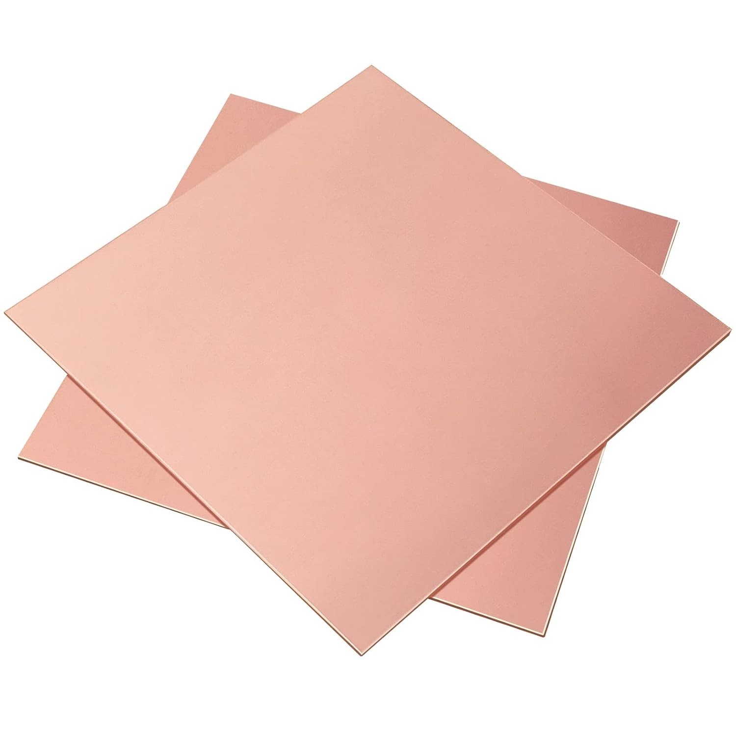 Versatile 2-Count Copper Sheets, 4″ x 4″ – Perfect for Jewelry Making & Repairs