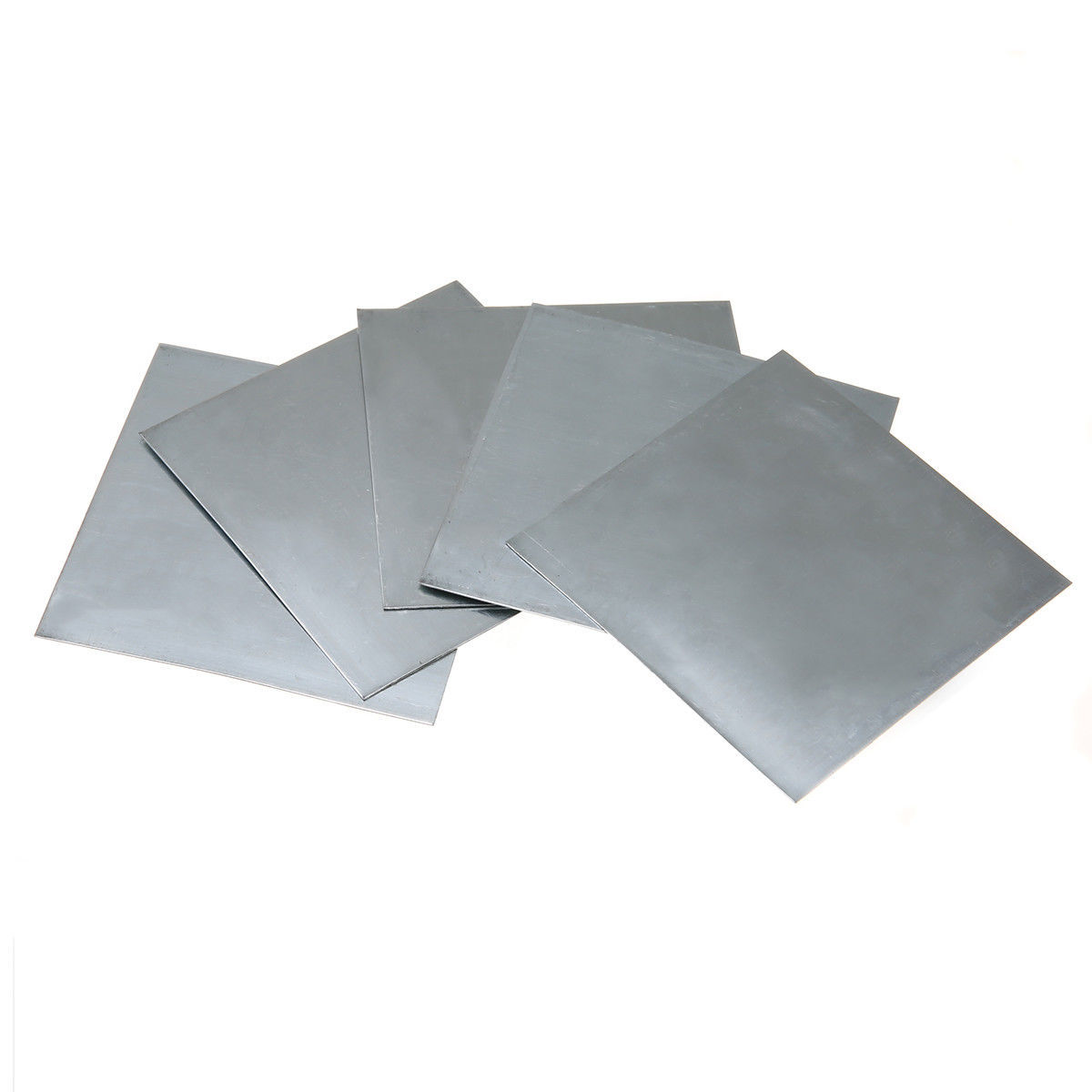 High Purity 99.9% Pure Zinc Zn Sheet Plate Metal 100x100x0.5mm Science Lab 5p’c’