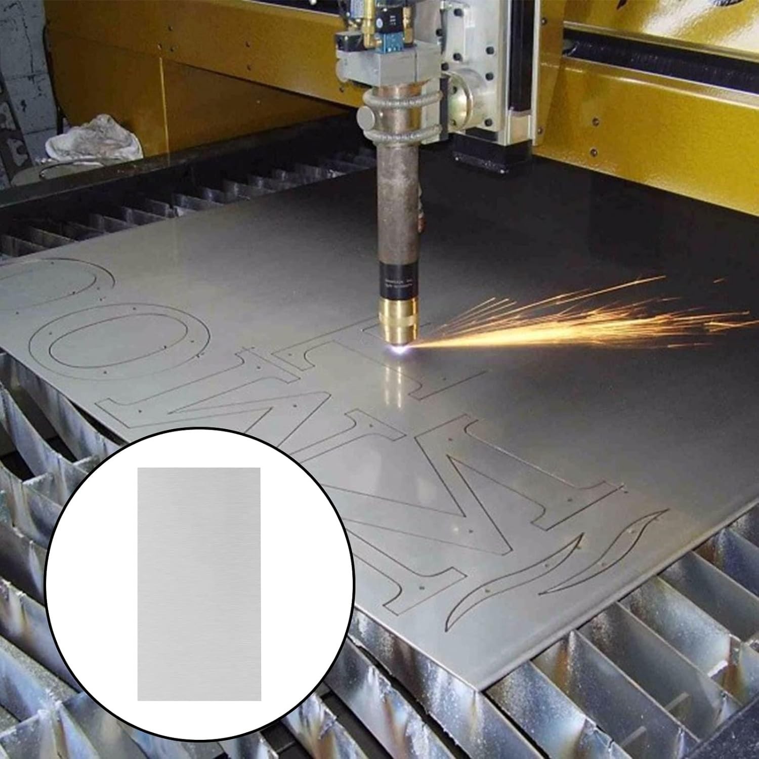 Heat Treatable 2-Pack Aluminum Sheets 6×12 | Smooth Surface Crafting Material