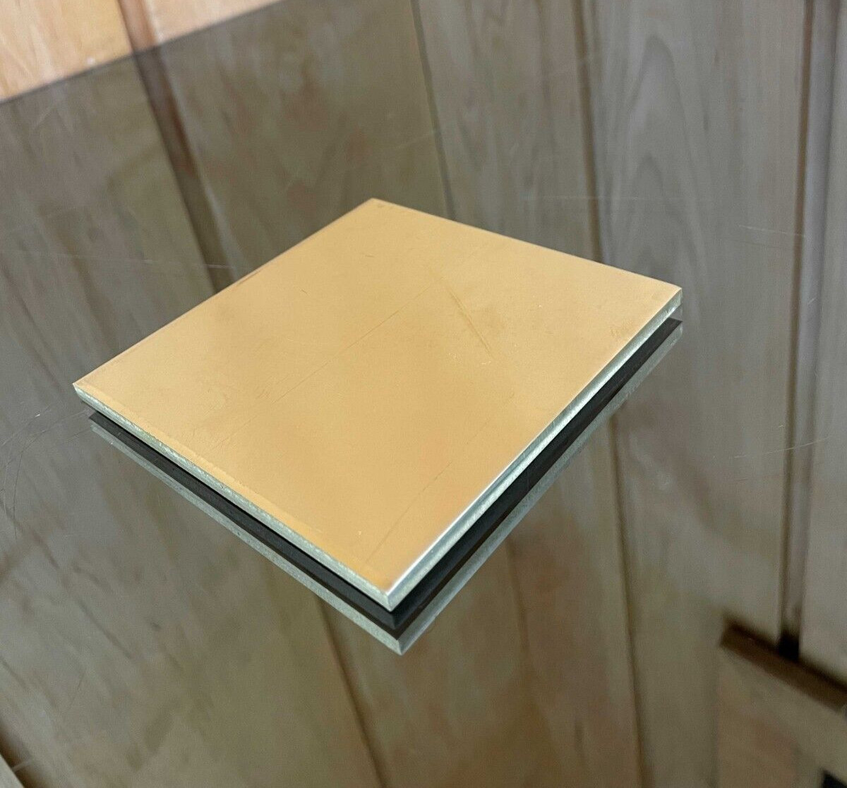 3/16″ BRASS SHEET PLATE NEW 4″X4″ .1875 Thick *CUSTOM SIZES AVAILABLE*