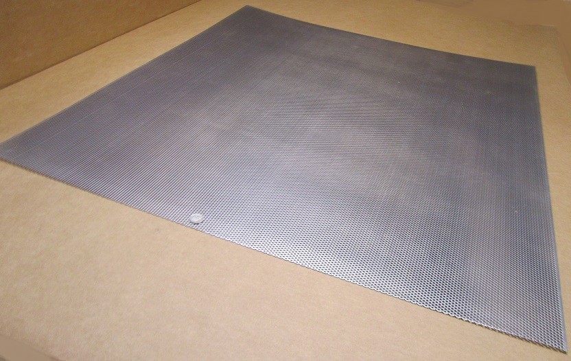 Perforated Straggered Steel Sheet .060″ Thick x 36″ x 40″, .140″ Hole Dia.