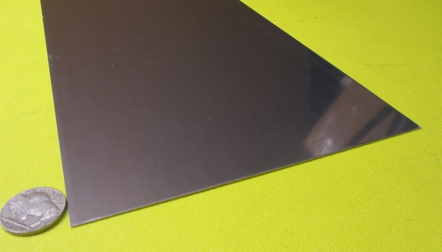 301 Stainless Steel Sheet Shim, .020″ (+/-.0010″) x 6.0″ Width x 20 Foot Length