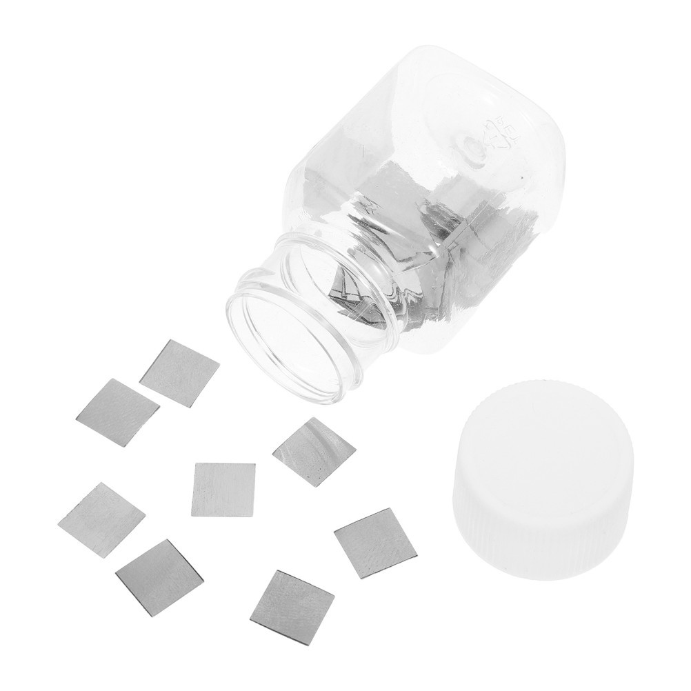 100pcs Zinc Strips Metal Sheets for Fruit Potato Battery Experiment Science