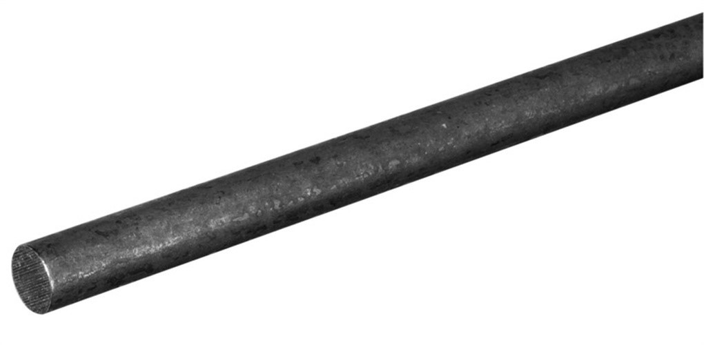 Boltmaster 11611 Hot Rolled Low Carbon Steel Round Rod 1/4 x 36 in. (Pack of 5)