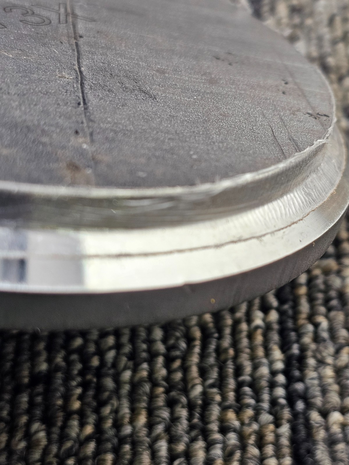 003-01701 Round Plate Disk High-Strength Blank Metal Alloy – 4inch x 1/2inch