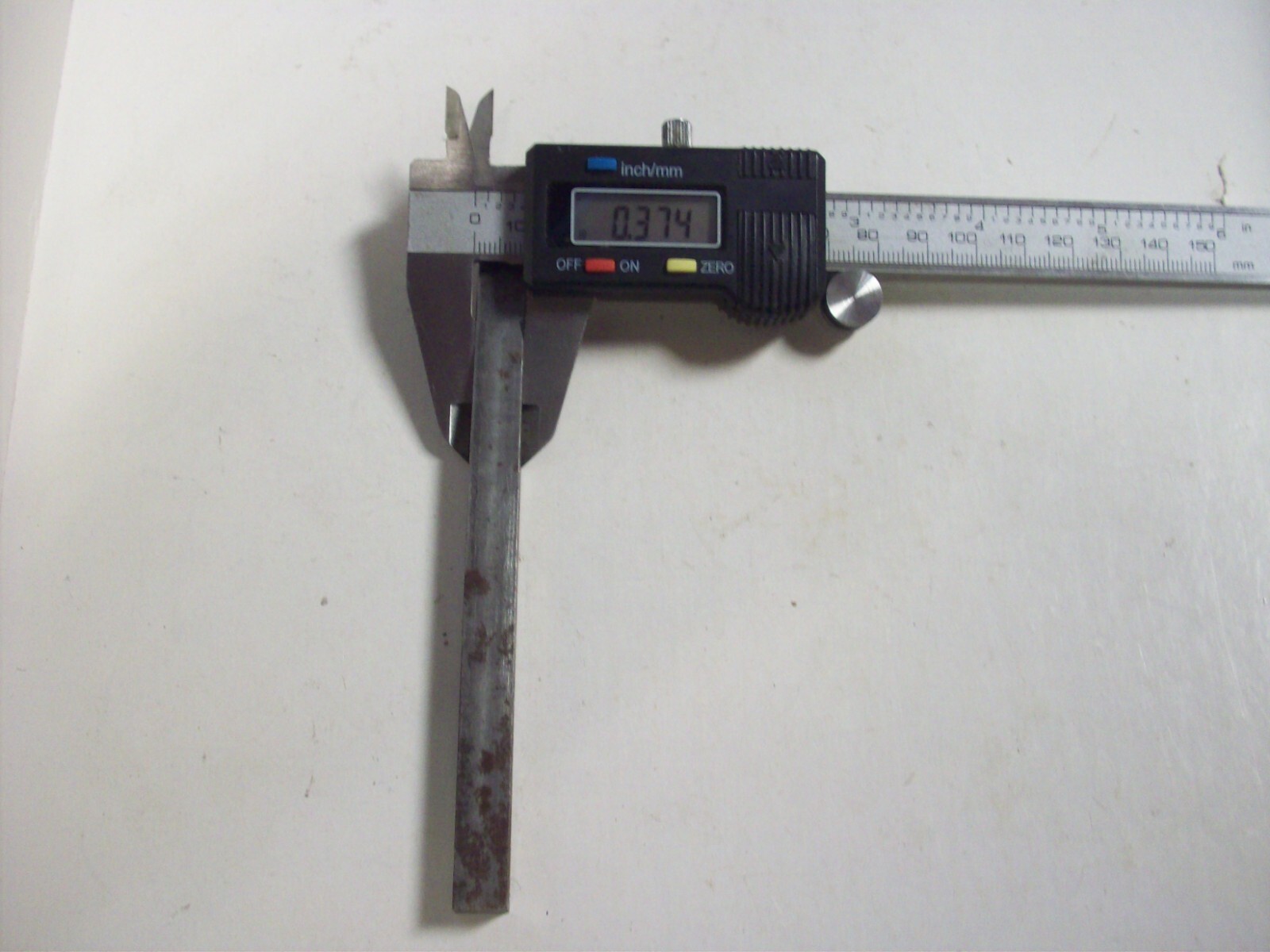 (5) PIECES OF 3/8″ KEYSTOCK KEYWAY SQUARE UNPLATED VARIOUS LEINGHTS 4-3/4″ – 5″