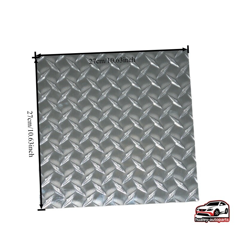 Diamond Plate Aluminum Sheet 10.63×10.63″ High Quality