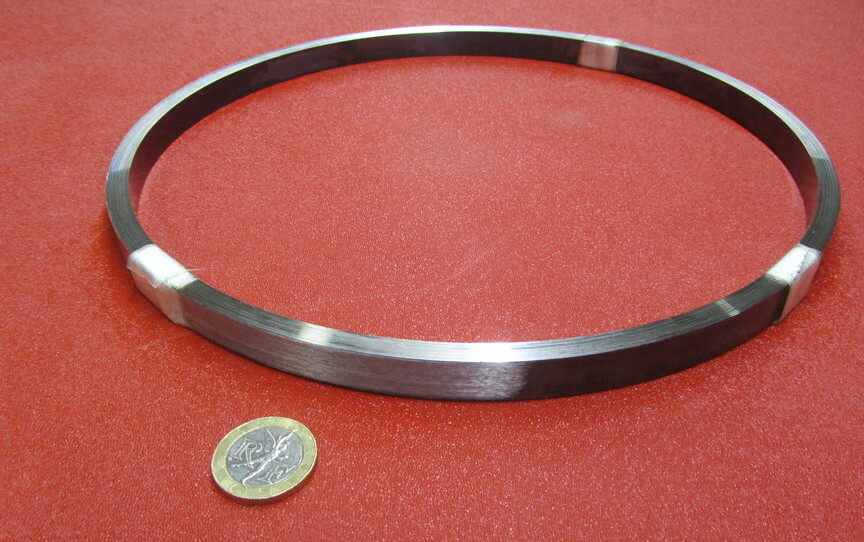 1095 Hard Blue Tempered Spring Steel Shim .012″ Thick x .500″ Wide x 300″ Long