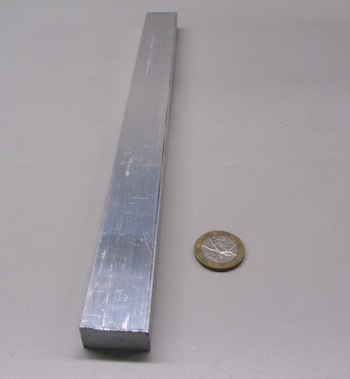 2024 T351 Aluminum Bar, 1/2″ (.500″) Thick x 1.0 Wide x 12″ Length