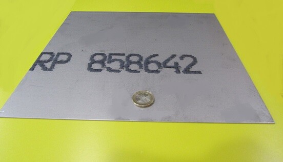 321 Weldable Stainless Steel Sheet, .050″ Thick x 12″ Wide x 12″ Length, 1 Unit