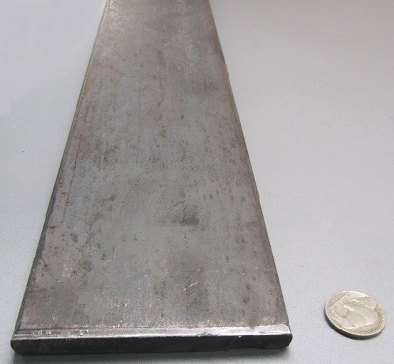 5160 Spring Steel (Knife, Blade) Bar 1/2″ (+/-.008″) Thick x 3 1/2″ Wide x 72″