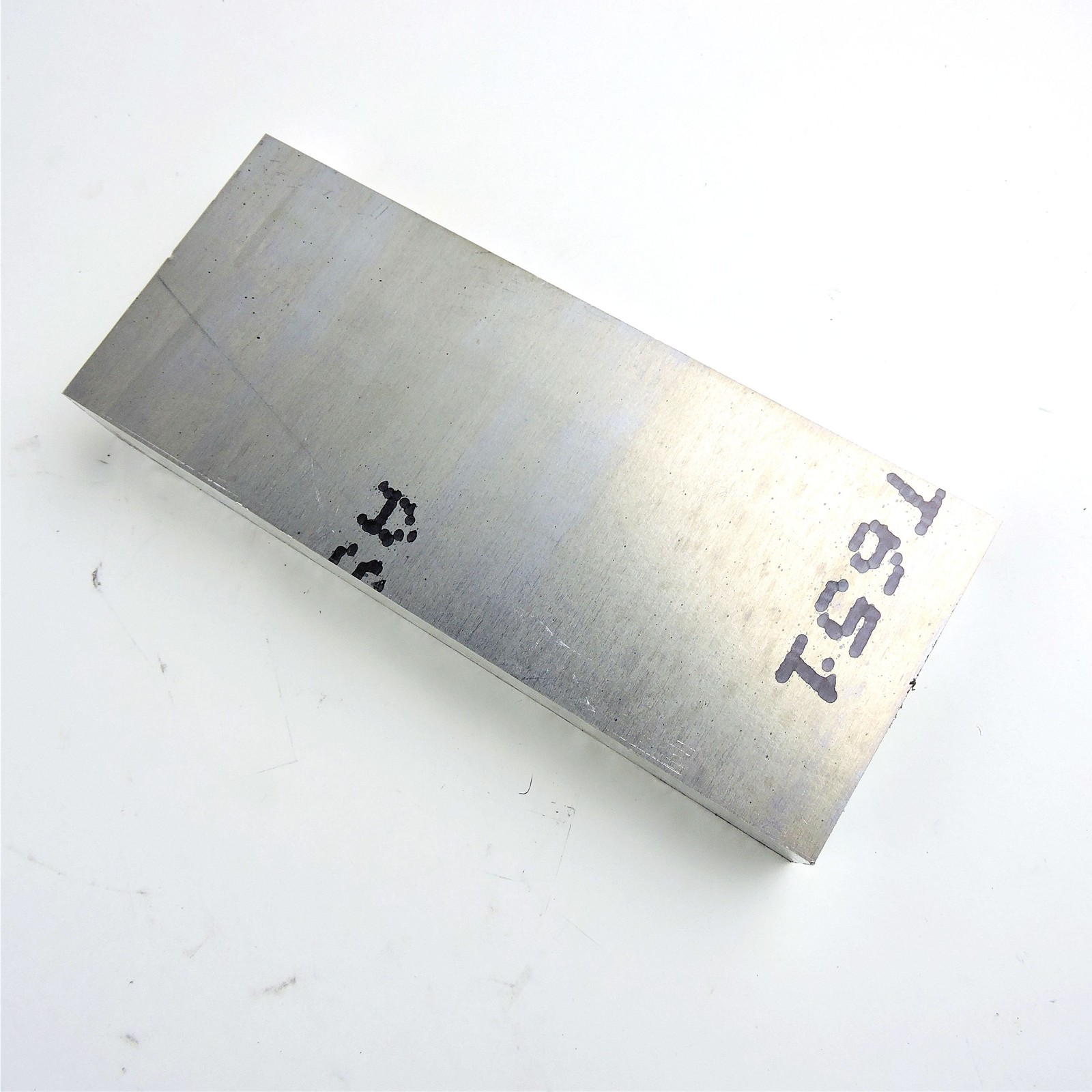 1″ thick Aluminum 6061 PLATE 5.25″ x 14.875″ Long sku 340455