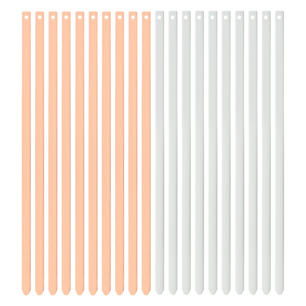 Copper and Zinc Sheets Diy Fruit Battery Materials Electrode Strip Anode
