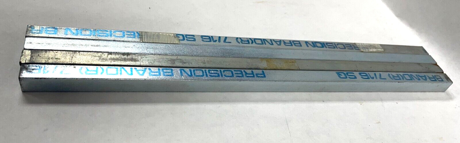 PRECISION BRAND STEEL SQUARE KEYSTOCK 3/8″ X 12 X3/8″ *LOT OF 4**